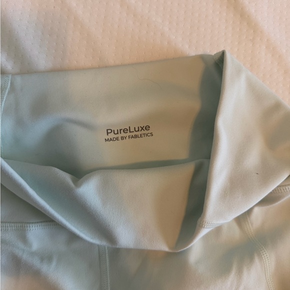 Fabletics PureLuxe Light Blue Leggings - Picture 2 of 4